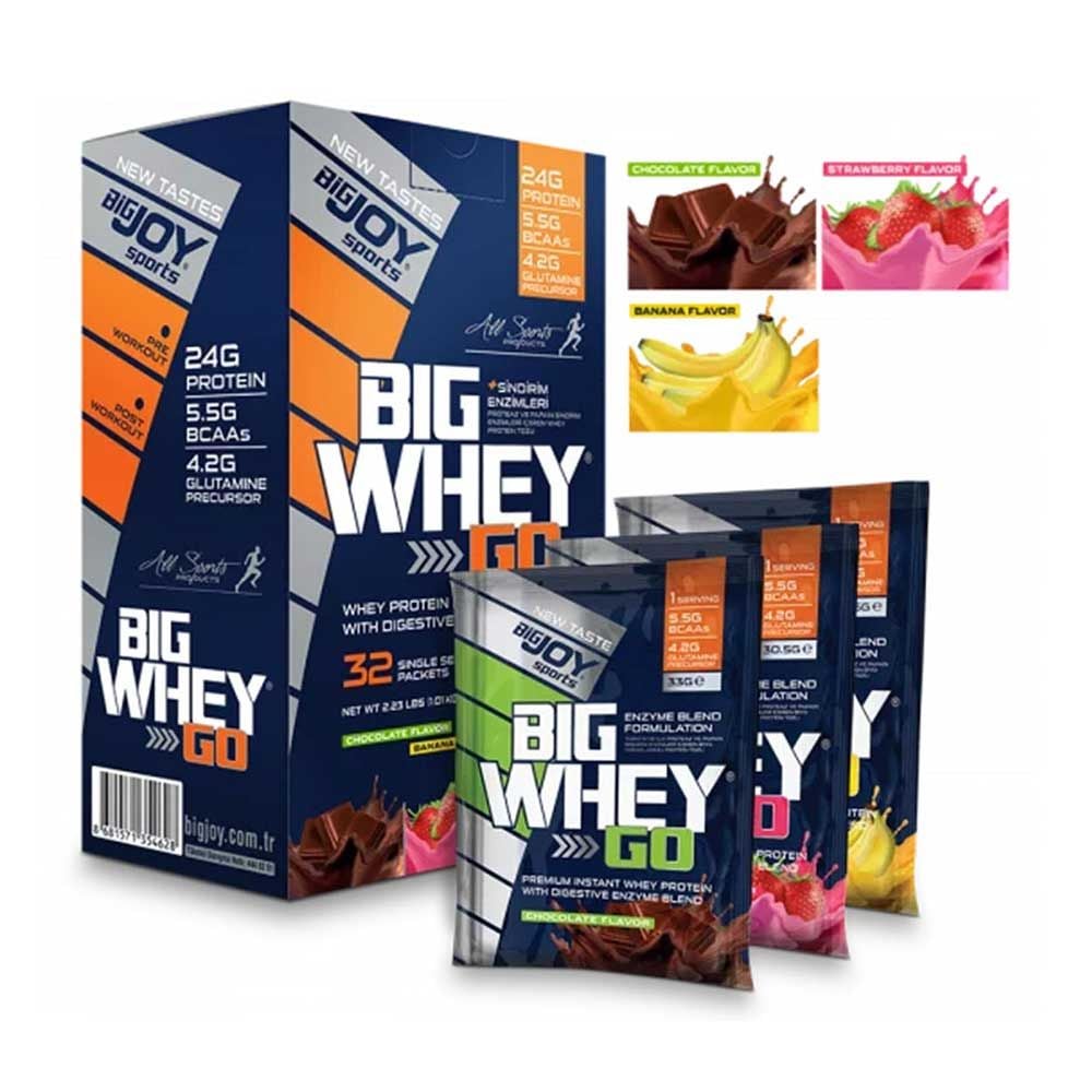 Bigjoy BigWhey Go Protein 1040 Gr 32 Saşe