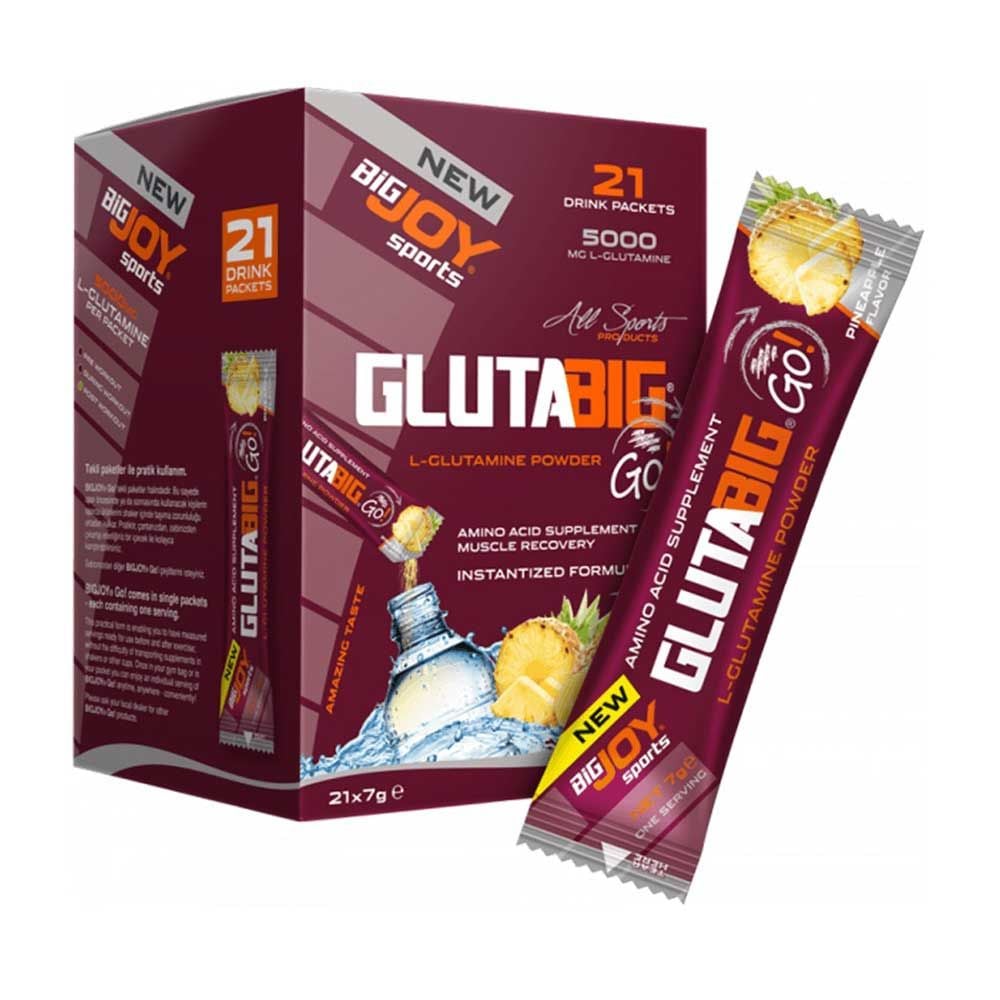 BigJoy Glutabig Go Glutamine 21 Paket