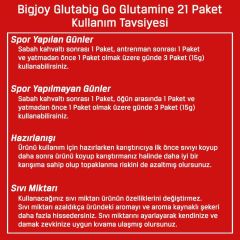 BigJoy Glutabig Go Glutamine 21 Paket