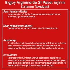 BigJoy Arginine Go! 21 Drink Packets