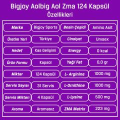 BigJoy Aolbig Aol+Zma 124 Kapsül