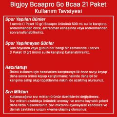 BigJoy Bcaa Pro Go! 21 Drink Packets