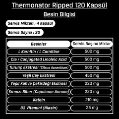 Bigjoy Thermonator Ripped Bitkisel Kapsül 120
