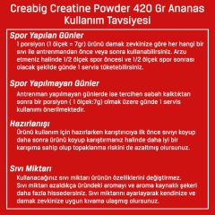 Bigjoy Creabig Creatine Powder 420 Gr Ananas