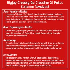 Bigjoy Crea Big Go! 21 Drink Packets Kreatin