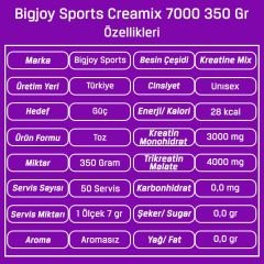 Bigjoy Creamix 7000 350 Gr Tri-Kreatin Malat