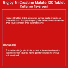Bigjoy Tri Creatine Malate 120 Tablet