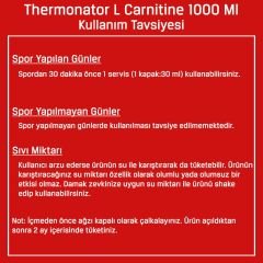 Bigjoy Thermonator L-Carnitine 1000 mL Likit Karnitin