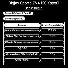 BigJoy ZMA 120 Kapsül