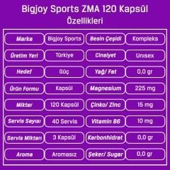 BigJoy ZMA 120 Kapsül