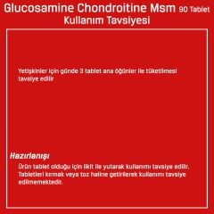Bigjoy Glucosamine Chondroitin MSM 90 Tablet