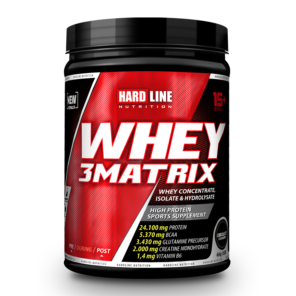 Hardline Whey 3 Matrix 454 Gr Protein Tozu