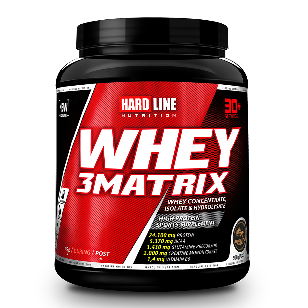 Hardline Whey 3 Matrix 908 Gr