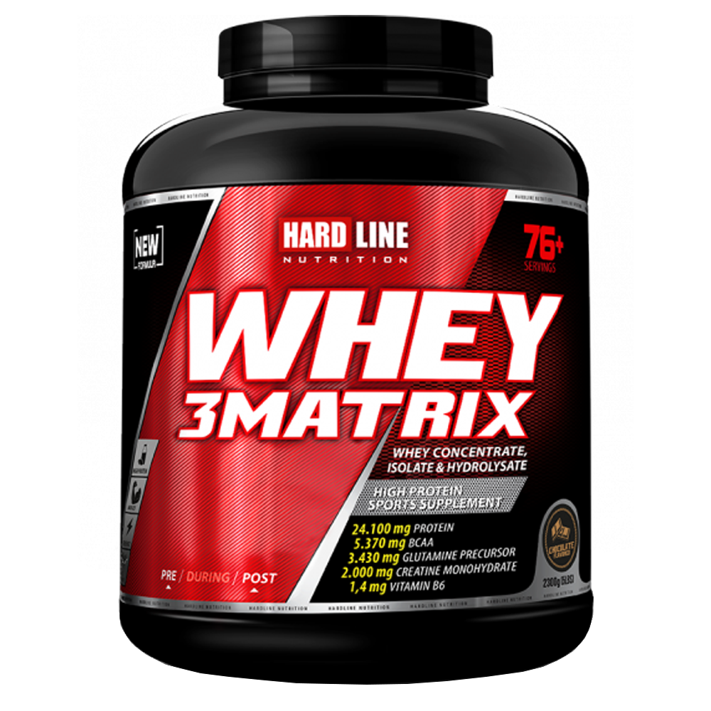 Hardline Whey 3 Matrix Protein Tozu 2300 Gr