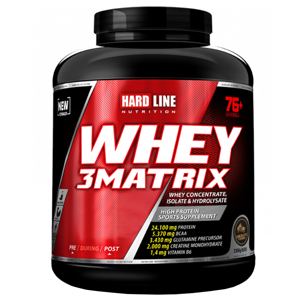 Hardline Whey 3 Matrix Protein Tozu 2300 Gr