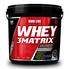 Hardline Whey 3 Matrix Protein Tozu 4000 Gr 133 Servis