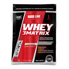 Hardline Whey 3 Matrix Protein Tozu 30 Gr 15 Paket