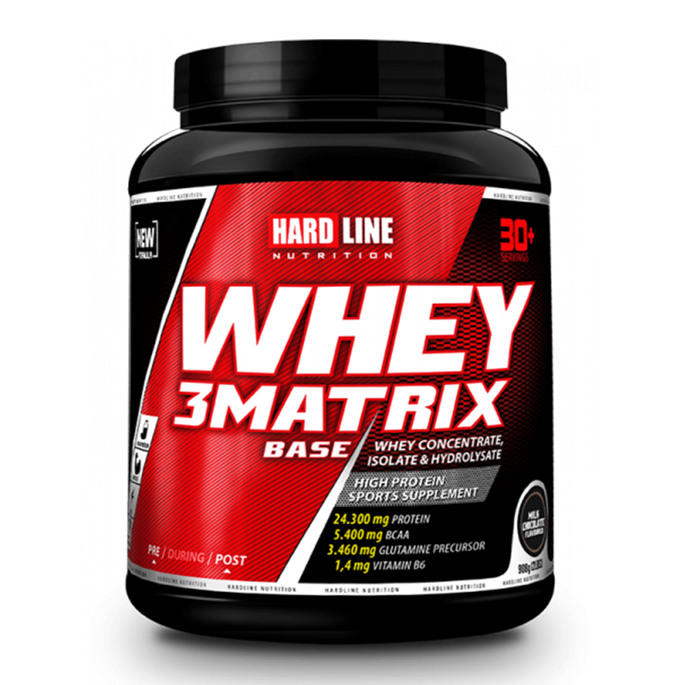 Hardline Whey 3 Matrix Base 908 Gr Protein Tozu