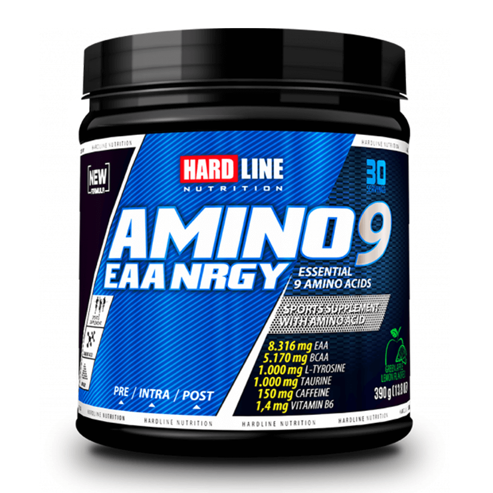 Hardline Amino9 EAA NRGY 390 Gr Yeşil Elma Limon