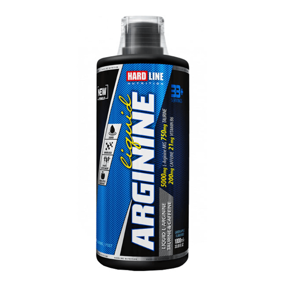 Hardline Arginine Liquid 1000 Ml Yeşil Elma