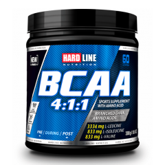 Hardline BCAA Powder 300 gr Aromasız 60 Servis