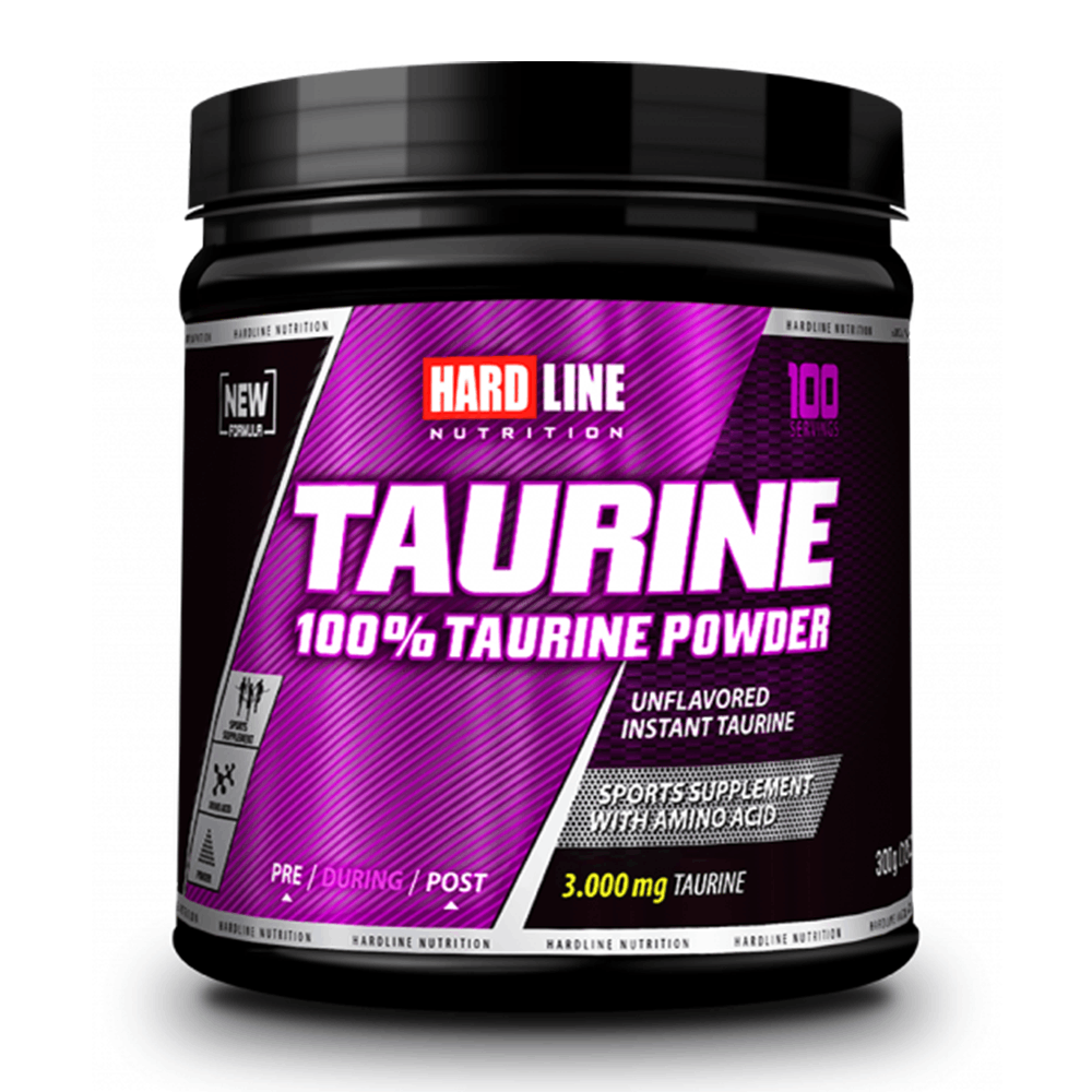 Hardline Taurine Powder 300 Gr %100 Saf Taurin