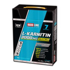 Hardline L-Karnitin Matrix 3000 Mg 7 Ampul Limon