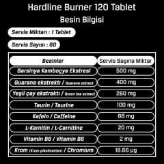 Hardline Burner 120 Tablet