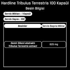 Hardline Tribulus Terrestris 100 Kapsül