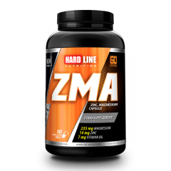 Hardline ZMA 180 Kapsül Magnezyum Çinko B6 Vitamini