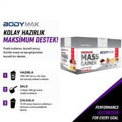Bodymax Doypack Promass Mass Gainer 6000 Gr