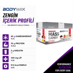 Bodymax Doypack Promass Mass Gainer 6000 Gr