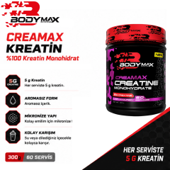 Bodymax Creamax Kreatin Monohidrat 300g Aromasız