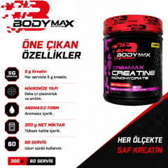 Bodymax Creamax Kreatin Monohidrat 300g Aromasız
