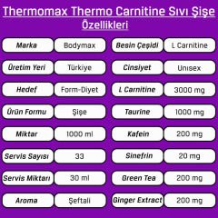 Bodymax Thermomax Thermo L Karnitin 1000 Ml 33 Servis