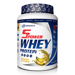 Powertech 5Power Whey Protein Tozu 960 Gr 8 Servis 