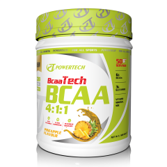 Powertech BcaaTech Bcaa Powder 4:1:1 500 Gr 50 Servis