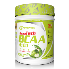 Powertech BcaaTech Bcaa Powder 4:1:1 500 Gr 50 Servis