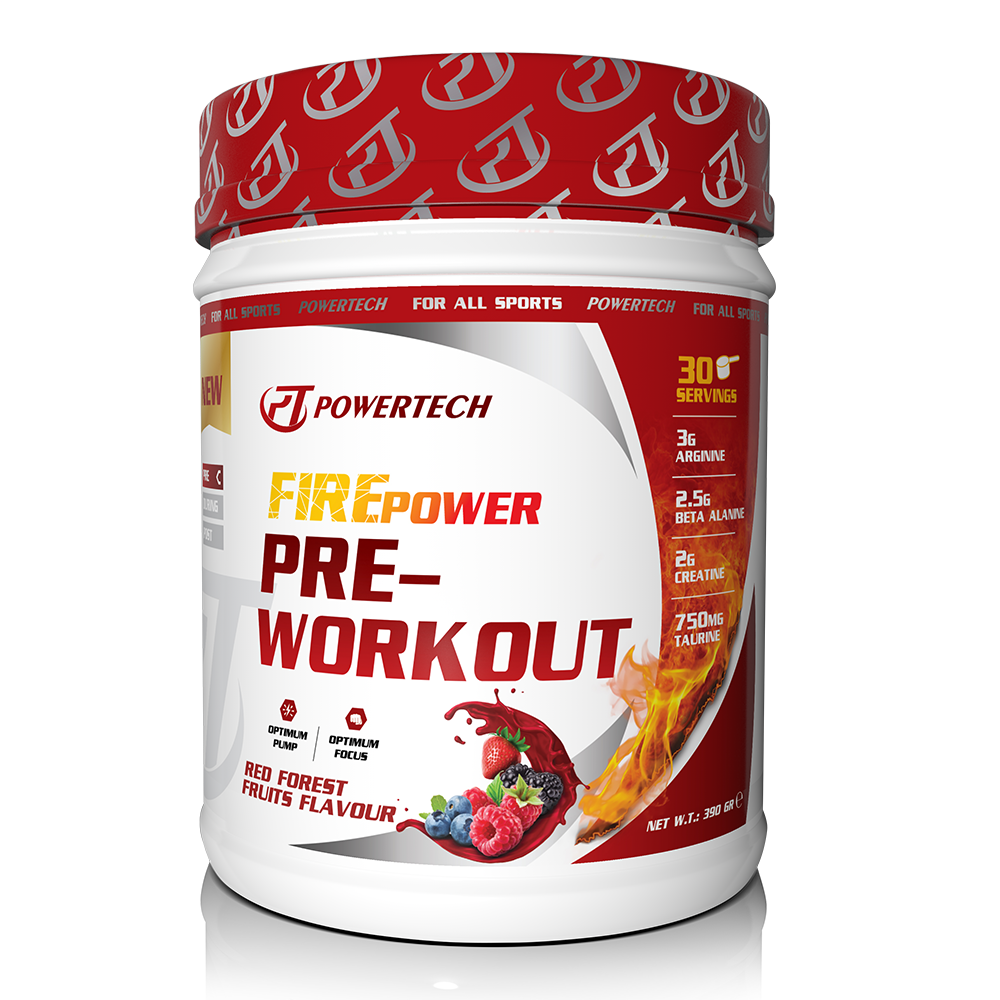 Powertech FirePower Pre-Workout 390 Gr