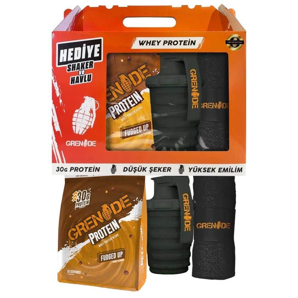 Grenade Whey Protein Tozu 2000 Gr 50 Servis Çikolata Aromalı