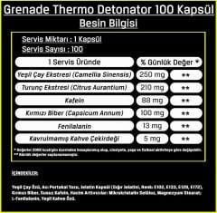 Grenade Thermo Detonator 100 Kapsül