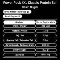 Multipower Protein Bar XXL Classic 60 Gr 12 Adet