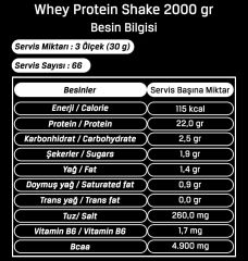 Multipower Whey Protein Shake 2000 Gr