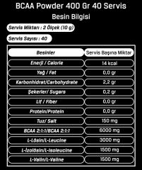 Multipower BCAA Powder 400 Gr 40 Servis
