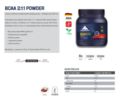 Multipower BCAA Powder 400 Gr Toz Form 2:1:1