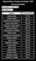 Olimp Whey Protein Complex 700 Gr