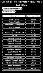 Olimp Pure Whey  Isolate Protein Tozu 1800 Gr