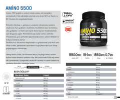 Olimp Amino 5500 Mega Caps 400 Kapsül