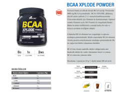 Olimp BCAA Xplode 500 Gr 2:1:1 Powder Bcaa