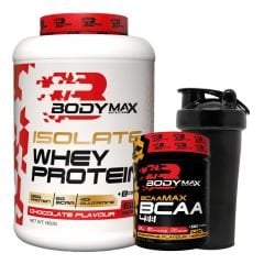 Bodymax İzole whey protein tozu 1950 gr + Bcaamax 585 gr Kombinasyonu